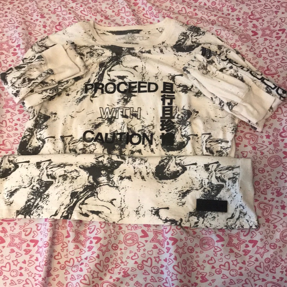 VOX POPULI Long Sleeve Tee Shirt Medium